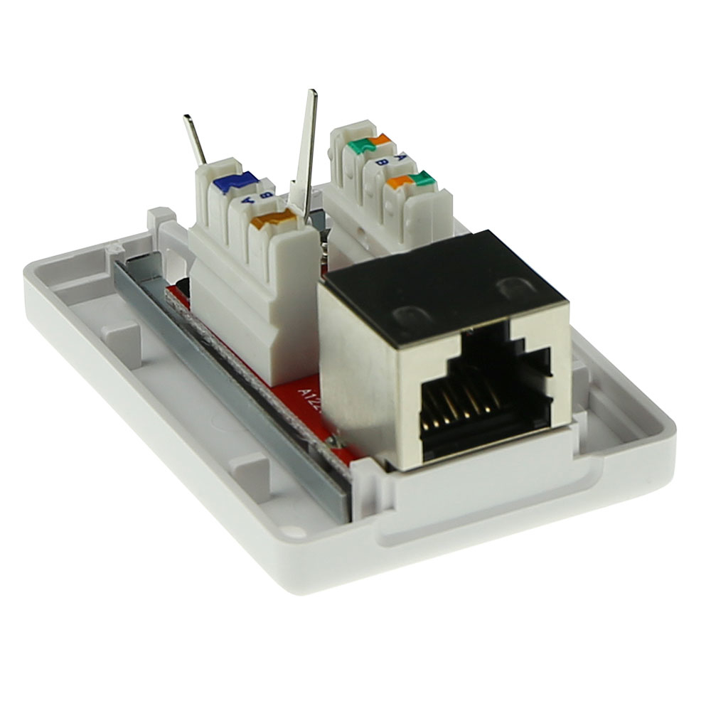ACT Modulair opbouwdoos shielded 1-voudig CAT6A - Afbeelding 5
