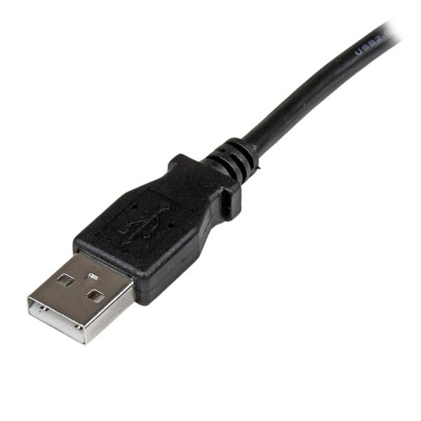 StarTech.com 2 m USB 2.0 A naar linkshoekige B-kabel – M/M - Afbeelding 3