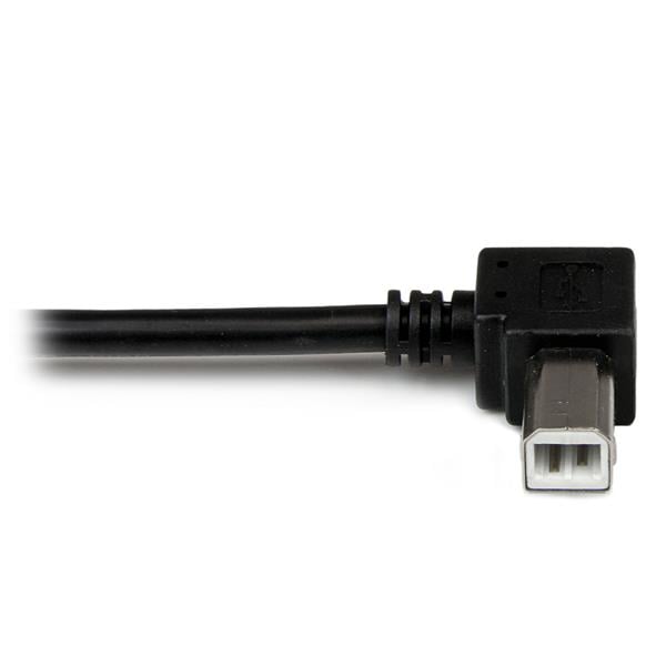 StarTech.com 2 m USB 2.0 A naar linkshoekige B-kabel – M/M - Afbeelding 6