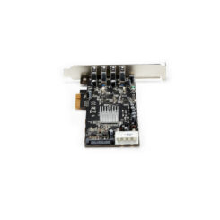 StarTech.com 4 Port PCI Express (PCIe) SuperSpeed USB 3.0 Adapterkaartmet 4 Dedicated 5Gbps Channels - UASP - SATA / LP4 Power - Afbeelding 3