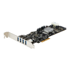 StarTech.com 4 Port PCI Express (PCIe) SuperSpeed USB 3.0 Adapterkaartmet 4 Dedicated 5Gbps Channels - UASP - SATA / LP4 Power - Afbeelding 5