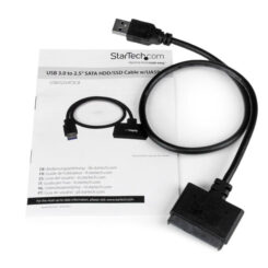 StarTech.com SATA naar USB Kabel - USB 3.0 naar 2.5" SATA III Hard Drive Adapter - Externe Converter voor SSD/HDD Data Transfer - Afbeelding 5