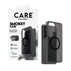 PanzerGlass CARE™ by ® Smokey Case w. Black Qi Samsung Galaxy S26+ mobiele telefoon behuizingen Hoes Zwart - Afbeelding 6