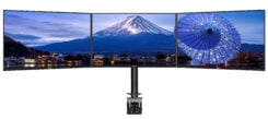 iiyama Desk Mount 68,6 cm (27") Bureau Zwart - Afbeelding 5