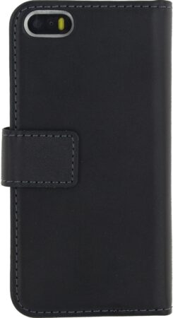 Mobilize Classic Gelly Wallet Book Case Apple iPhone 5/5S/SE Black