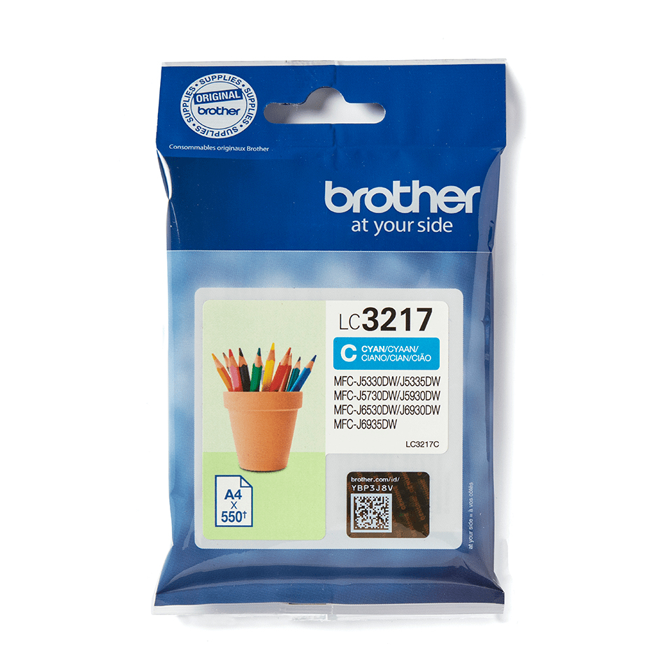 Brother Inktcartridge CYAAN - Afbeelding 2