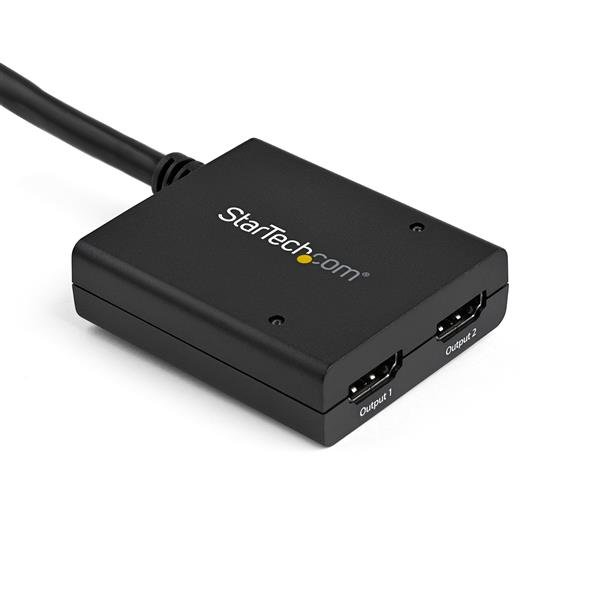 StarTech.com 4K HDMI 2-poorts videosplitter – 1x2 HDMI splitter – Gevoed door USB-kabel of voedingsadapter – 4K 30 Hz - Afbeelding 6
