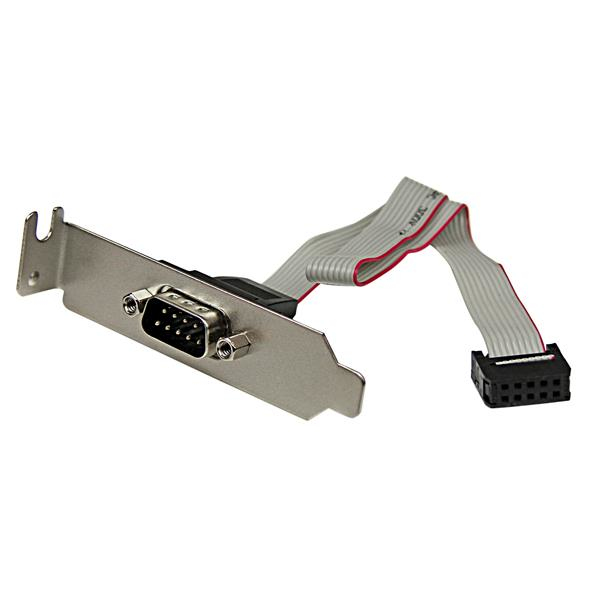StarTech.com 9-pins Serieel Mannelijk naar 10-pins Moederbord Low-Profile Slotplaatje - Afbeelding 2