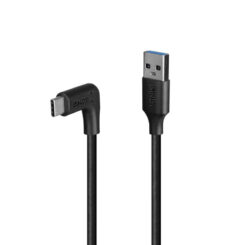 Lindy 32014 USB-kabel USB 3.2 Gen 2 (3.1 Gen 2) 1,5 m USB A USB C 10 Gbit/s 15 W Zwart