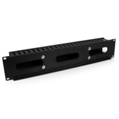StarTech.com 2U Horizontale Kabelgoot met Deksel voor 19" Server Rack - Vingergoot Kabelmanagement Paneel met Open Sleuven - Raceway Panel voor Wegwerken Kabels - Afbeelding 4