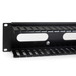 StarTech.com 2U Horizontale Kabelgoot met Deksel voor 19" Server Rack - Vingergoot Kabelmanagement Paneel met Open Sleuven - Raceway Panel voor Wegwerken Kabels - Afbeelding 5