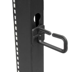 StarTech.com 12U 4-Post Server Rack, 19in Open Frame Rack met 101cm Montagediepte en 544kg Draagkracht, Mobiel of Vrijstaand IT Rack - Afbeelding 4