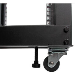 StarTech.com 12U 4-Post Server Rack, 19in Open Frame Rack met 101cm Montagediepte en 544kg Draagkracht, Mobiel of Vrijstaand IT Rack - Afbeelding 3