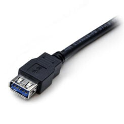 StarTech.com 2 m zwarte SuperSpeed USB 3.0 (5Gbps) verlengkabel A naar A - M/F - Afbeelding 4