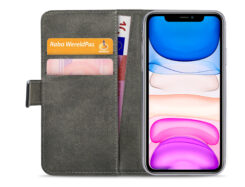 Mobilize Classic Gelly Wallet Book Case Apple iPhone XR/11 Black - Afbeelding 2