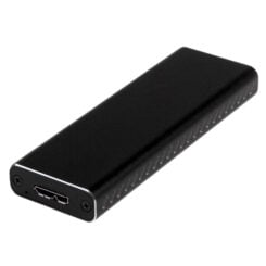StarTech.com M.2 SSD Behuizing voor M.2 SATA SSDs - USB 3.0 (5Gbps) met UASP - Externe M.2 SSD Behuizing - Aluminum - Afbeelding 2