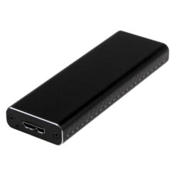 StarTech.com M.2 SSD Behuizing voor M.2 SATA SSDs - USB 3.0 (5Gbps) met UASP - Externe M.2 SSD Behuizing - Aluminum