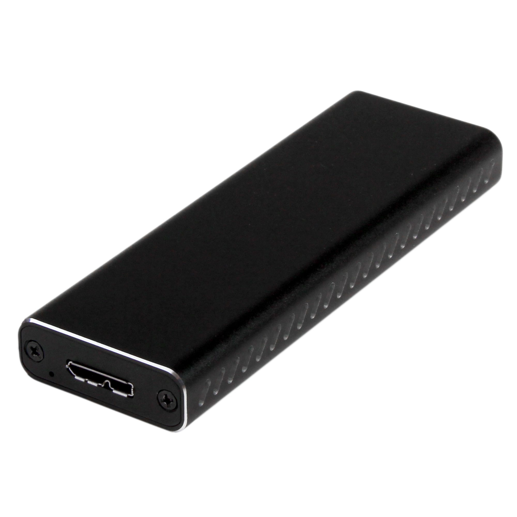 StarTech.com M.2 SSD Behuizing voor M.2 SATA SSDs - USB 3.0 (5Gbps) met UASP - Externe M.2 SSD Behuizing - Aluminum