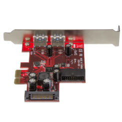 StarTech.com 4 Port PCI Express USB 3.0 Kaart - 5Gbps - 2 Extern & 2 Intern - SATA Voeding - UASP Support - 2 Moederbord Headers - Afbeelding 5
