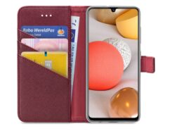 My Style Flex Wallet for Samsung Galaxy A42/A42 5G Bordeaux - Afbeelding 2