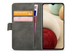 Mobilize Classic Gelly Wallet Book Case Samsung Galaxy A12/M12 Black - Afbeelding 3
