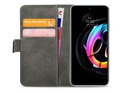 Mobilize Classic Gelly Wallet Book Case Motorola Edge 20 Lite Black - Afbeelding 3