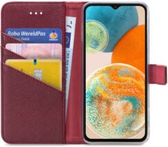 My Style Flex Wallet for Samsung Galaxy A23 5G Bordeaux - Afbeelding 2