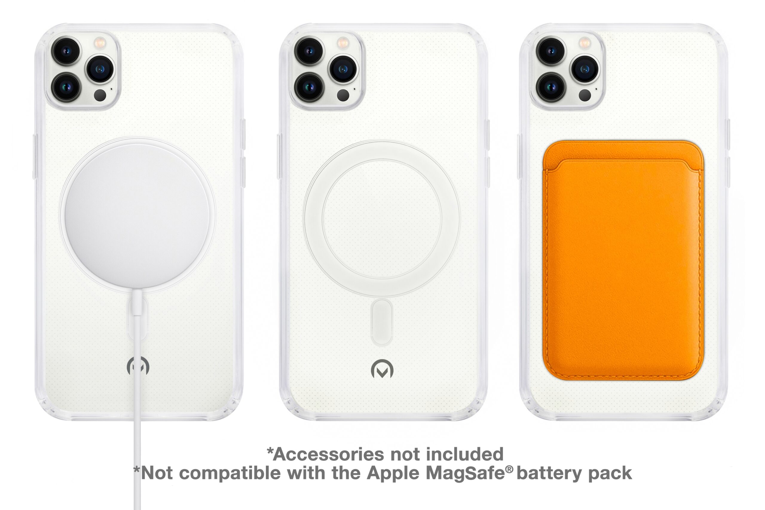 Mobilize Magsafe Compatible Naked Protection Case for Apple iPhone 12/12 Pro Clear - Afbeelding 6