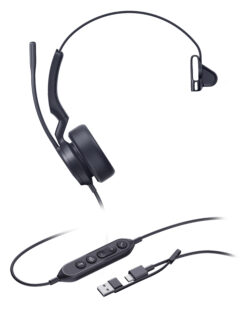 Yealink UH44 Mono Teams USB-C/A Headset - Afbeelding 2