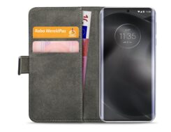Mobilize Classic Gelly Wallet Book Case Motorola Edge 30 Ultra Black - Afbeelding 2
