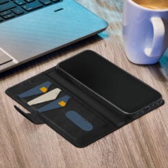 Mobilize Leather Wallet Apple iPhone 6/6S/7/8/SE (2020/2022) Black - Afbeelding 3