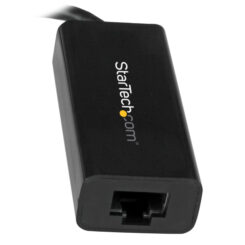 StarTech.com USB-C naar Gigabit Ethernet Adapter, Zwart, Thunderbolt 3 / 4 Compatibel, Windows & Mac , USB Type-C naar RJ45 LAN GbE Netwerkadapter - Afbeelding 4
