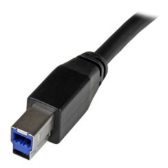 StarTech.com Actieve USB 3.0 (5Gbps) USB-A naar USB-B kabel 10m - USB 3.2 Gen1 5Gbps verlengkabel - Afbeelding 4