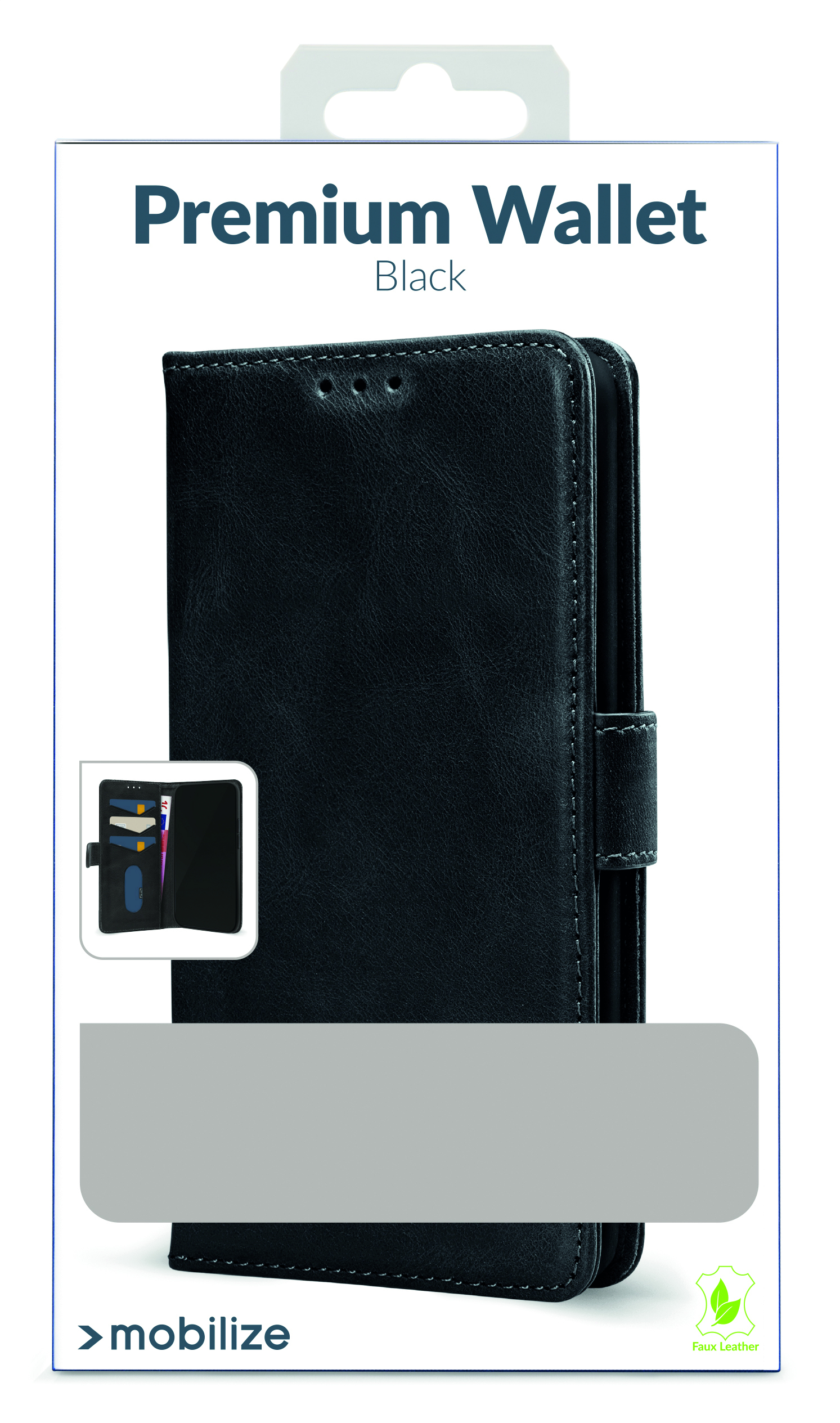 Mobilize Premium Gelly Wallet Book Case Apple iPhone 13/14/15 Black - Afbeelding 5