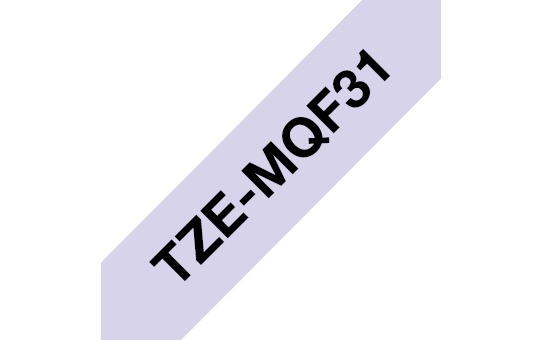 Brother TZE-MQF31 labelprinter-tape Zwart - Afbeelding 2