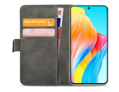 Mobilize Classic Gelly Wallet Book Case OPPO A98 5G Black - Afbeelding 3