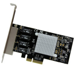 StarTech.com 4 poorts gigabit ethernet netwerkkaart - PCI Express - Intel 1350 NIC - Afbeelding 3