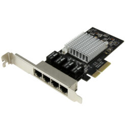 StarTech.com 4 poorts gigabit ethernet netwerkkaart - PCI Express - Intel 1350 NIC - Afbeelding 2