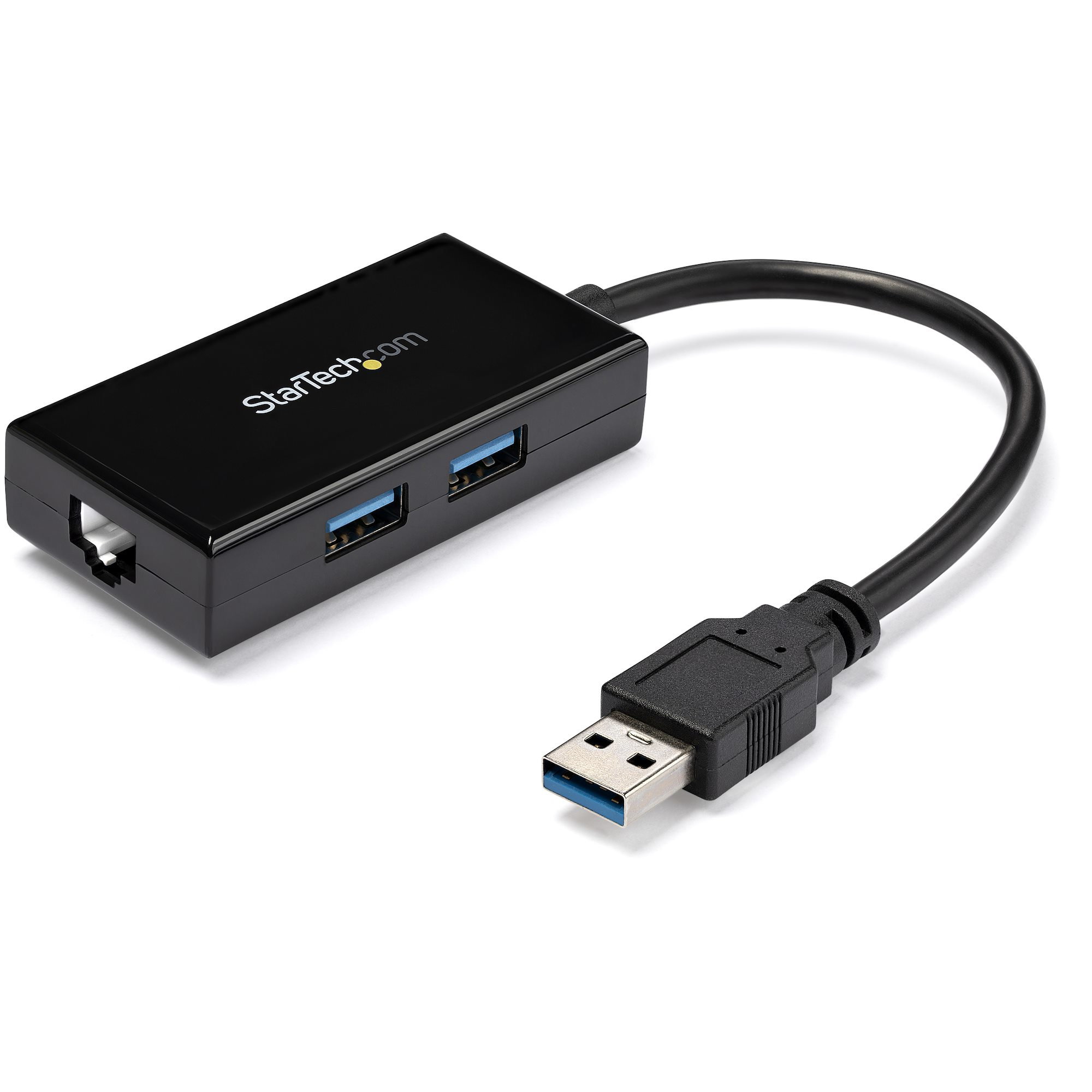 StarTech.com USB 3.0 naar gigabit ethernet netwerk adapter met ingebouwde 2-poorts USB hub - Afbeelding 2