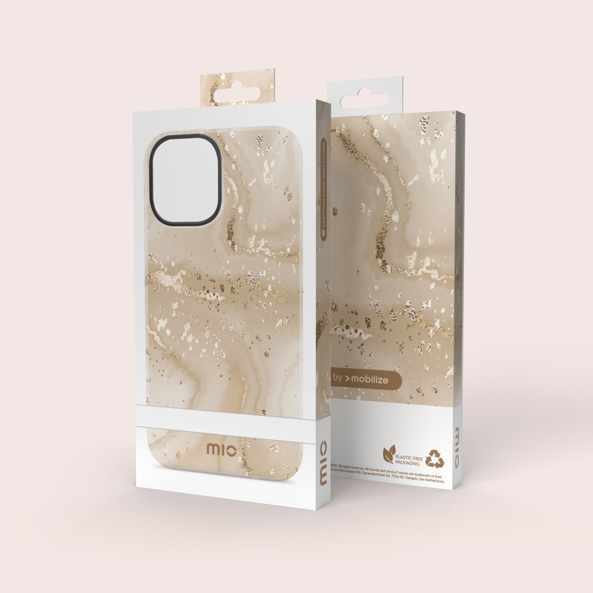 MIO Gold Marble Magsafe Compatible for iPhone 15 Pro Max - Afbeelding 9
