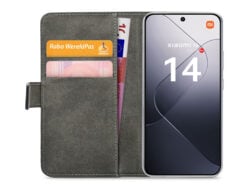 Mobilize Classic Gelly Wallet Book Case Xiaomi 14 Black - Afbeelding 3