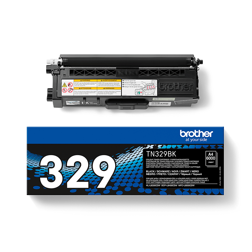 Brother TN-329BK tonercartridge 1 stuk(s) Origineel Zwart - Afbeelding 4