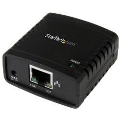 StarTech.com 10/100 Mbit/s Ethernet naar USB 2.0 Netwerk LPR Printserver - Afbeelding 2