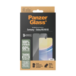 PanzerGlass ® Screen Protector Samsung Galaxy A16 | A16 5G | Ultra-Wide Fit w. EasyAligner Doorzichtige schermbeschermer 1 stuk(s) - Afbeelding 4