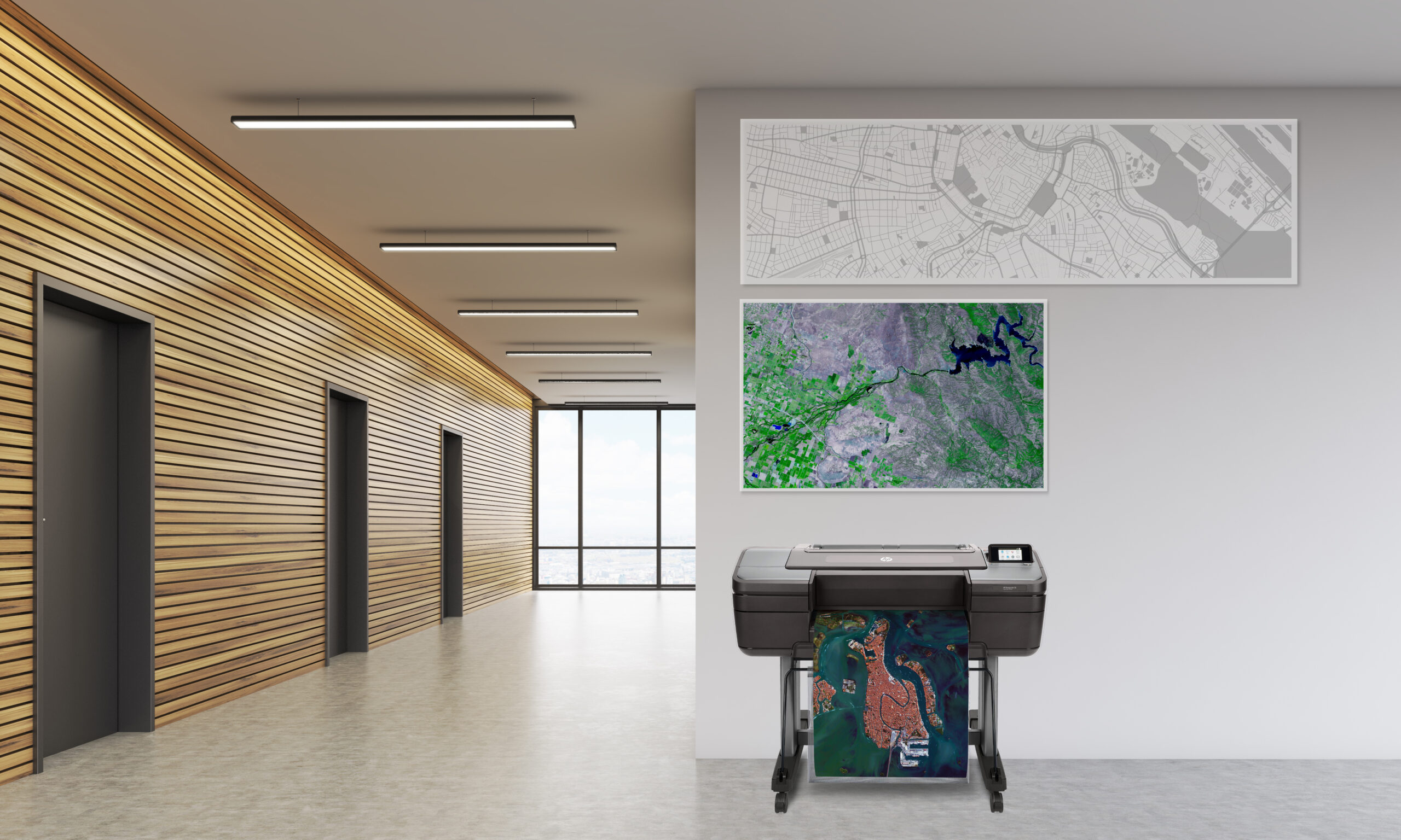 HP Designjet Z6dr 44-inch PostScript-printer met V-snijmes - Afbeelding 5
