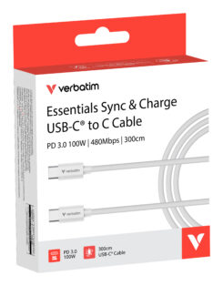 Verbatim Essentials Sync & Charge 3 m USB-C naar C-kabel - Afbeelding 5