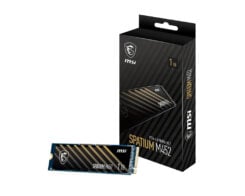MSI SPATIUM M452 PCIE 4.0 NVME M.2 1TB internal solid state drive PCI Express 4.0 3D NAND