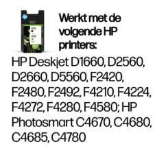 HP 300 originele zwarte/drie-kleuren inktcartridges, 2-pack