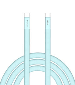 Verbatim Sync & Charge USB-C to USB-C 60W 120cm blue - Afbeelding 3
