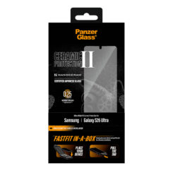 PanzerGlass ® Ceramic Screen Protector Samsung Galaxy S26 Ultra | Ultra-Wide Fit w. Fastfit in-a-box Doorzichtige schermbeschermer 1 stuk(s) - Afbeelding 4